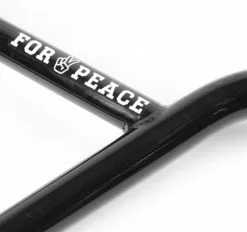 Blank For Peace BMX Lenker -Mountainbike Verkäufe Blank For Peace BMX Bars Riser Handlebars Gloss Black NotSet BLA300600 BK 1