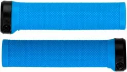 Brand-X Lock On Lenkergriffe (gerändelt) -Mountainbike Verkäufe Brand X Knurled Lock On Handlebar Grips Bar Grips Blue BXKLOHGBLU VLG 1883D2A25 scaled