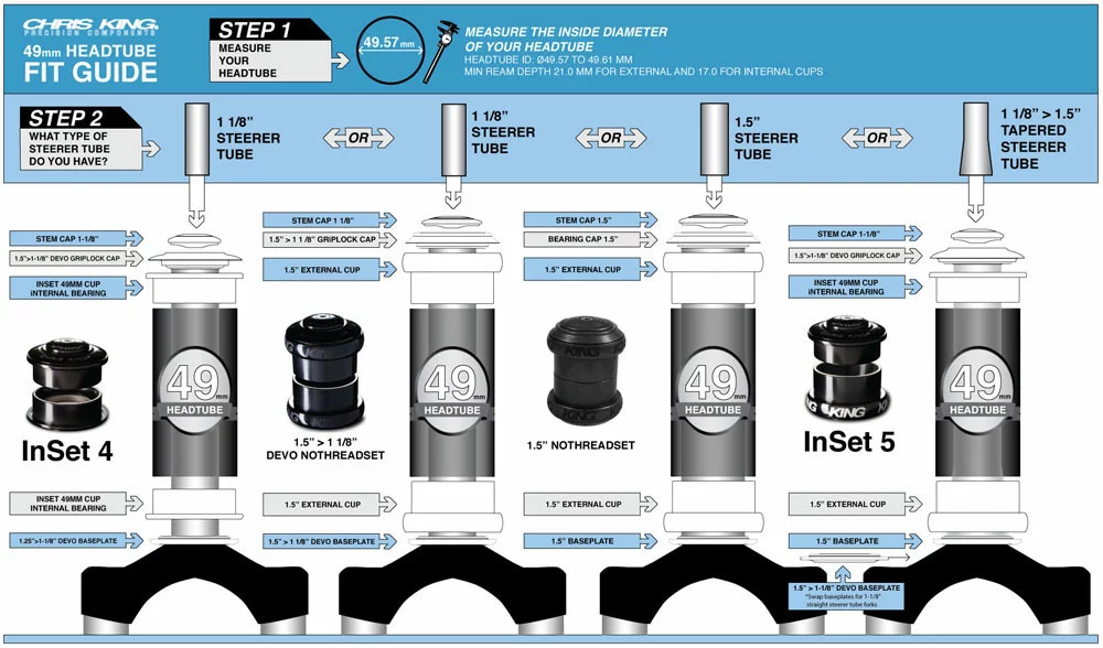 Chris-king Chris King Inset 4 Steuersatz (1 1/8'') 4 Chris-king Chris King Inset 4 Steuersatz (1 1/8'') – Bild 4