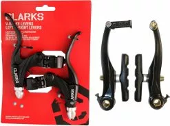 Clarks V-Brake Calipers + Levers Set 11 Clarks V-Brake Calipers + Levers Set -Mountainbike Verkäufe Clarks V Brake Calipers Levers Set Brake Levers Black NotSet CLK 370 960 CH 5 5