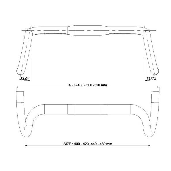Deda Gravel100 RHM Lenker 4 Deda Gravel100 RHM Lenker – Bild 4
