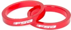FSA Steuersatz Spacer Polycarbonat (farbig) -Mountainbike Verkäufe FSA Coloured Polycarbonate Headset Spacers Headsets Red 160 3501TR