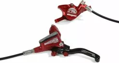 Hope Tech 3 X2 Bremse (keine Bremsscheibe) -Mountainbike Verkäufe Hope Tech 3 X2 Brake No Rotor Disc Brake Callipers Red 2019 T3X2RFR