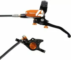 Hope Tech 4 X2 Bremse (keine Bremsscheibe) -Mountainbike Verkäufe Hope Tech 4 X2 Brake No Rotor Disc Brake Callipers Black Orange T4X2CL