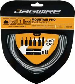 Jagwire Mountain Pro Brake Kit -Mountainbike Verkäufe Jagwire Mountain Pro Brake Kit Brake Cables Ice Grey Not Set JBC403 0