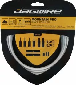 Jagwire Mountain Pro Brake Kit -Mountainbike Verkäufe Jagwire Mountain Pro Brake Kit Brake Cables White Not Set JBC402 0