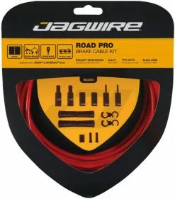 Jagwire Road Pro Brake Kit -Mountainbike Verkäufe Jagwire Road Pro Brake Kit Brake Cables Red NotSet JCK204