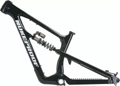 Nukeproof Mega 290 Carbon Mountainbike Rahmen Medium (EXT Dämpfer) -Mountainbike Verkäufe Nukeproof Mega 290 Carbon Frame EXT Shock Black 04