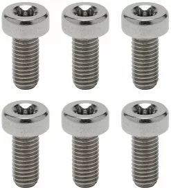 Nukeproof Megawatt Motor Bolt Kit Silver One Size