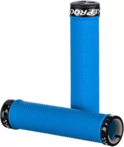 Nukeproof Neutron Lock On Griff (gerändelt) -Mountainbike Verkäufe Nukeproof Neutron Knurled Lock On Grip Bar Grips Blue NotSet 5056097003436 1