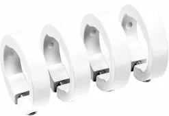 Sixpack Racing Lock-On Clamp Rings -Mountainbike Verkäufe Sixpack Racing Lock On Clamp Rings Bar Grips White NotSet 200008 CLAMPRING 0