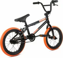 Stolen Agent 14" BMX Bike (2022) -Mountainbike Verkäufe Stolen20Agent201420BMX20Bike20Black20Dark20Neon20Orange2020222003