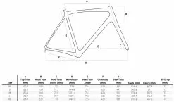 Orro Terra Gravel 7000-FSA R900 Gravel Bike (2023) -Mountainbike Verkäufe Terra G Size Chart