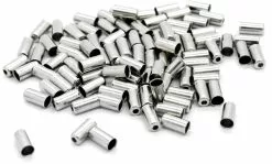 Transfil Trade Pack 5mm Brake Ferrule 6 Transfil Trade Pack 5mm Brake Ferrule -Mountainbike Verkäufe Transfil Trade Pack 5mm Brake Ferrule Brake Cables Spares Silver KB61S