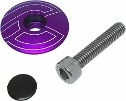 Cinelli Steuersatzkappe (mit Bolzen Und Stopfen) -Mountainbike Verkäufe prod178890 Purple NE 01