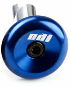 ODI Aluminum End Plug -Mountainbike Verkäufe prod196529 Blue NE 01