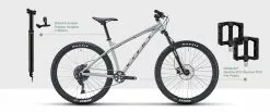 Vitus Nucleus 27 VRS Mountainbike (Set Mit Absenkbare Sattelstütze Und Pedalen)