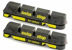 Swissstop Flash Pro Prince Carbon Bremsbeläge (für Felgenbremsen, Schwarz)